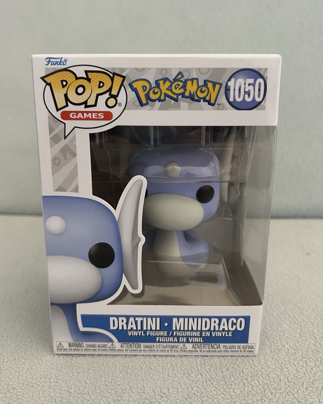 Funko Pop Vinyl Games Pokémon Dratini Vinyl Figure #1050