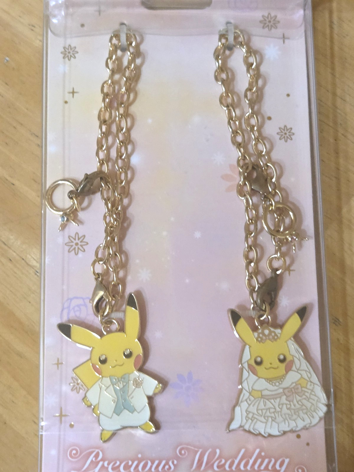 Pokemon Center Pikachu Precious Wedding Pair Charm 2018 Japan Limited Rare