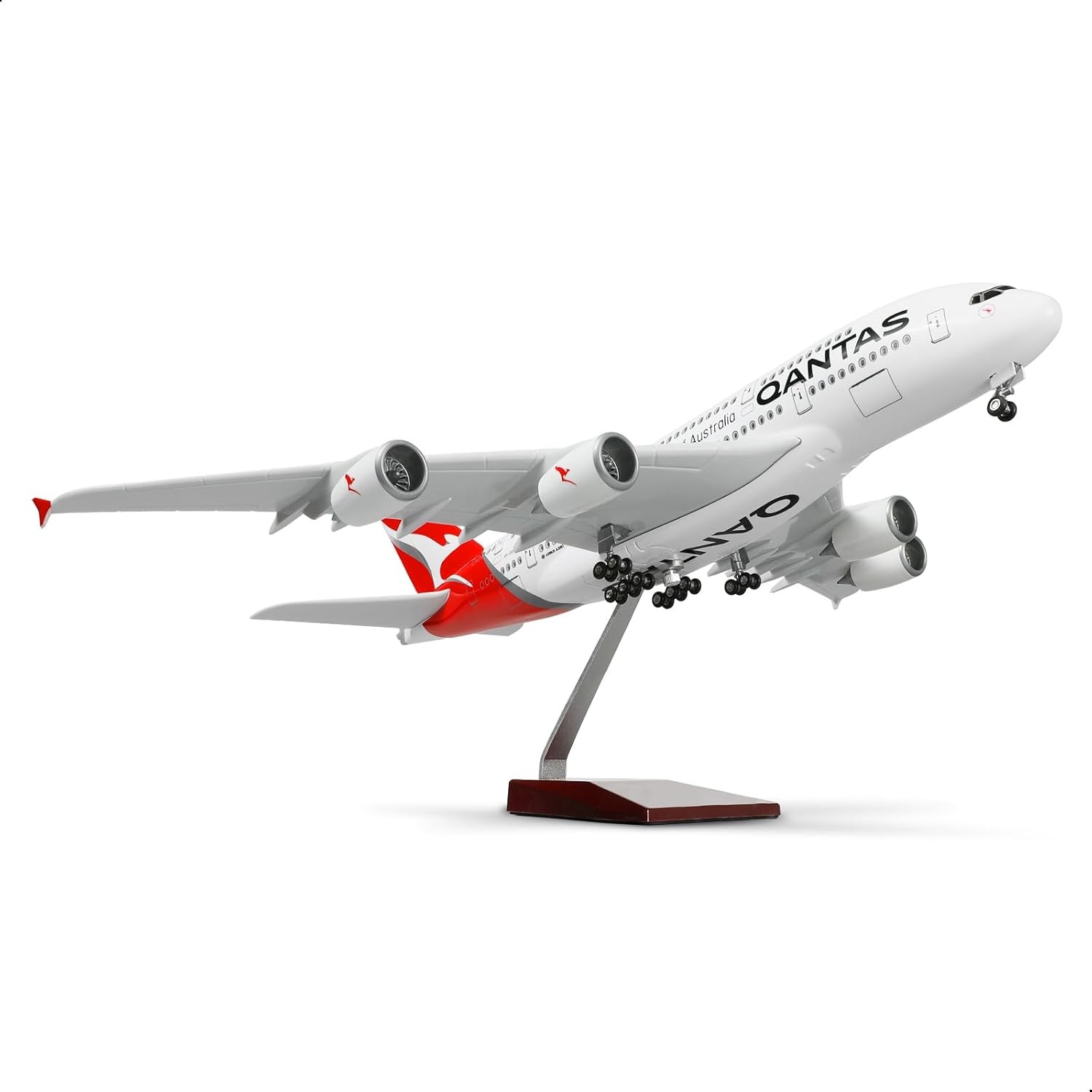 Qantas Airways Airbus A380-800 VH-OQF Desk Display 1/160 Jet Model AZ Airplane