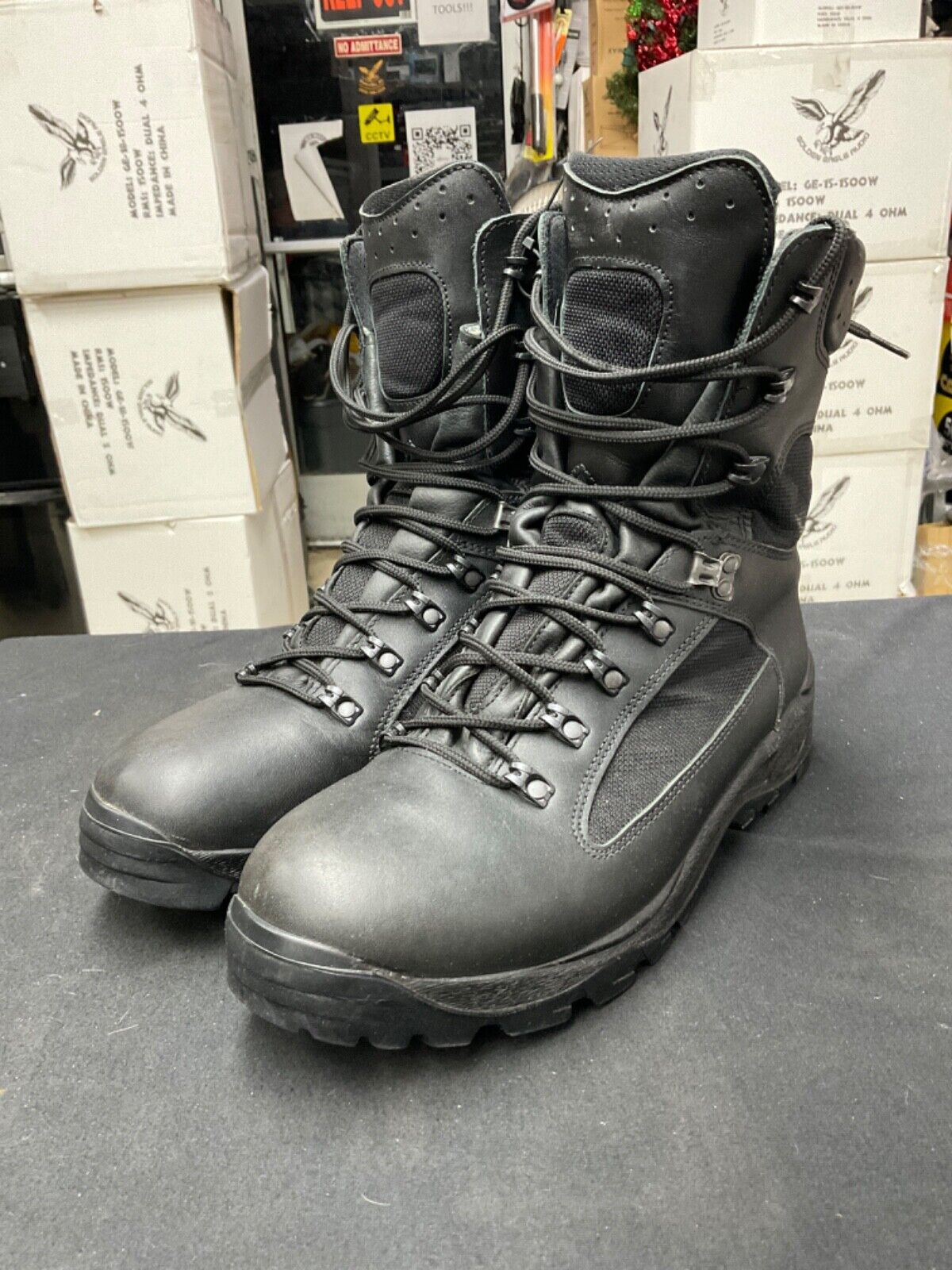 Military Czech Army Black PRABOS 30 290 Mens Combat Boots Size 11.5