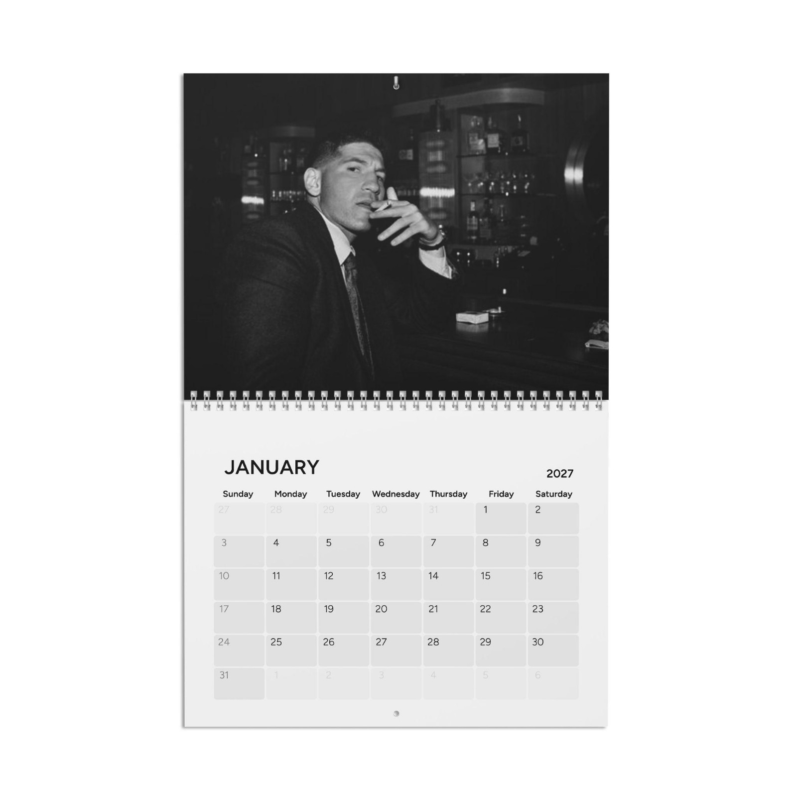 Jon Bernthal Calendar (2027), Gag Gift