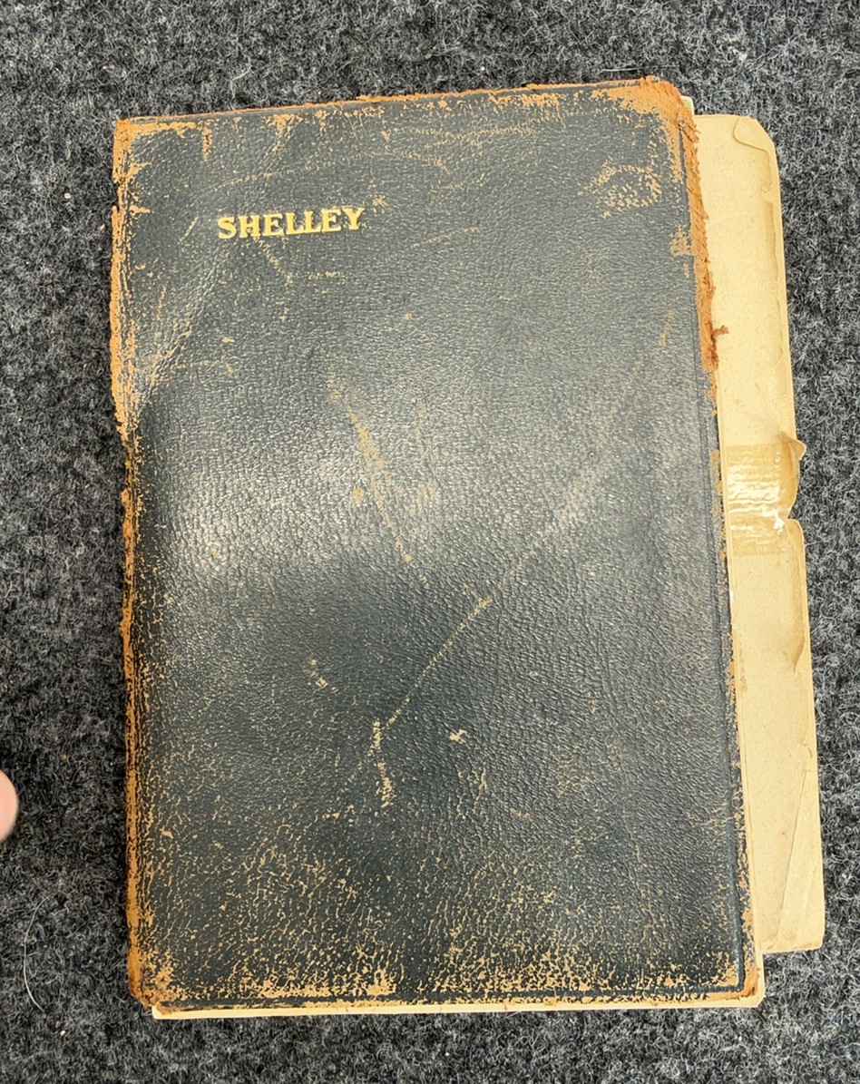 Antique Handwritten Letters 1887 1894 Victorian Correspondence & Shelley Book