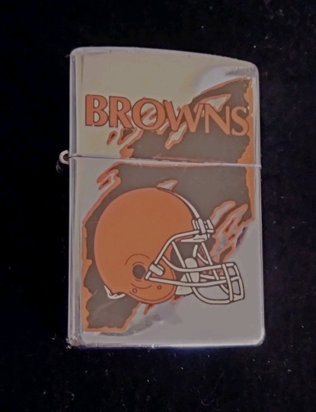 Cleveland Browns Zippo Lighter Vintage 1999 NFL Football
