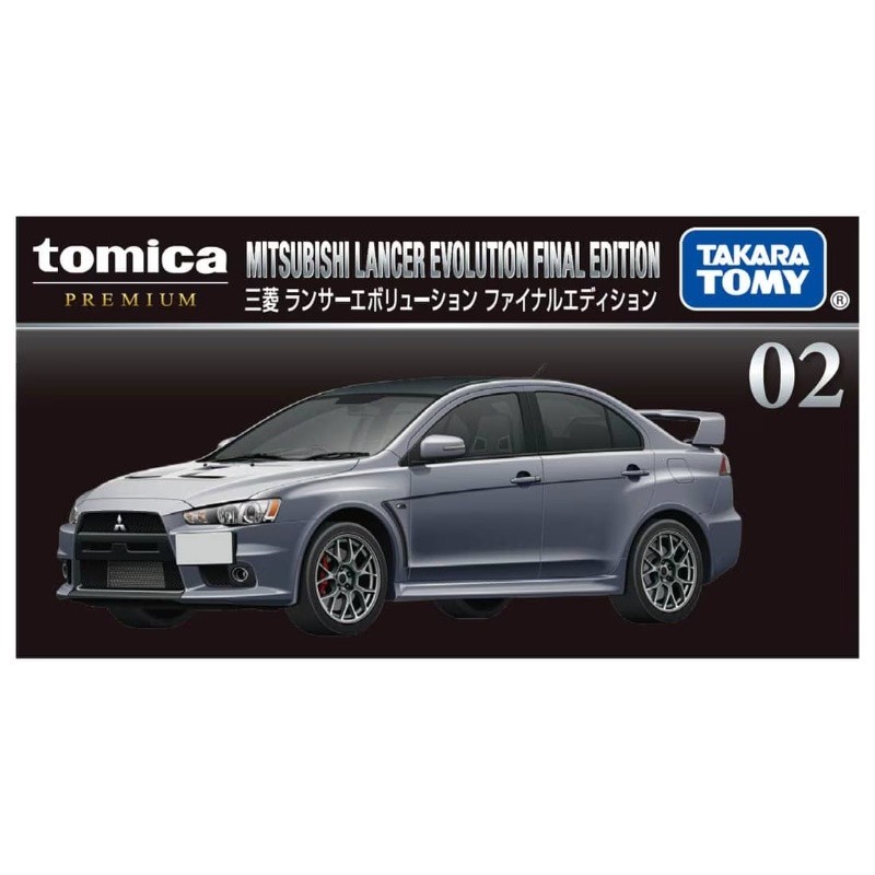 Tomica Premium 02 Mitsubishi Lancer Evolution Final Edition Collector\'s Tomica Premium 02 Mitsubishi Lancer Evolution Final Edition Collector\'s