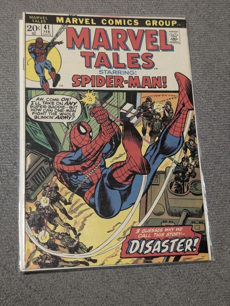 Marvel Tales Spider-Man Comic Lot 7 Bronze Age #41 50 51 58 90 101 102