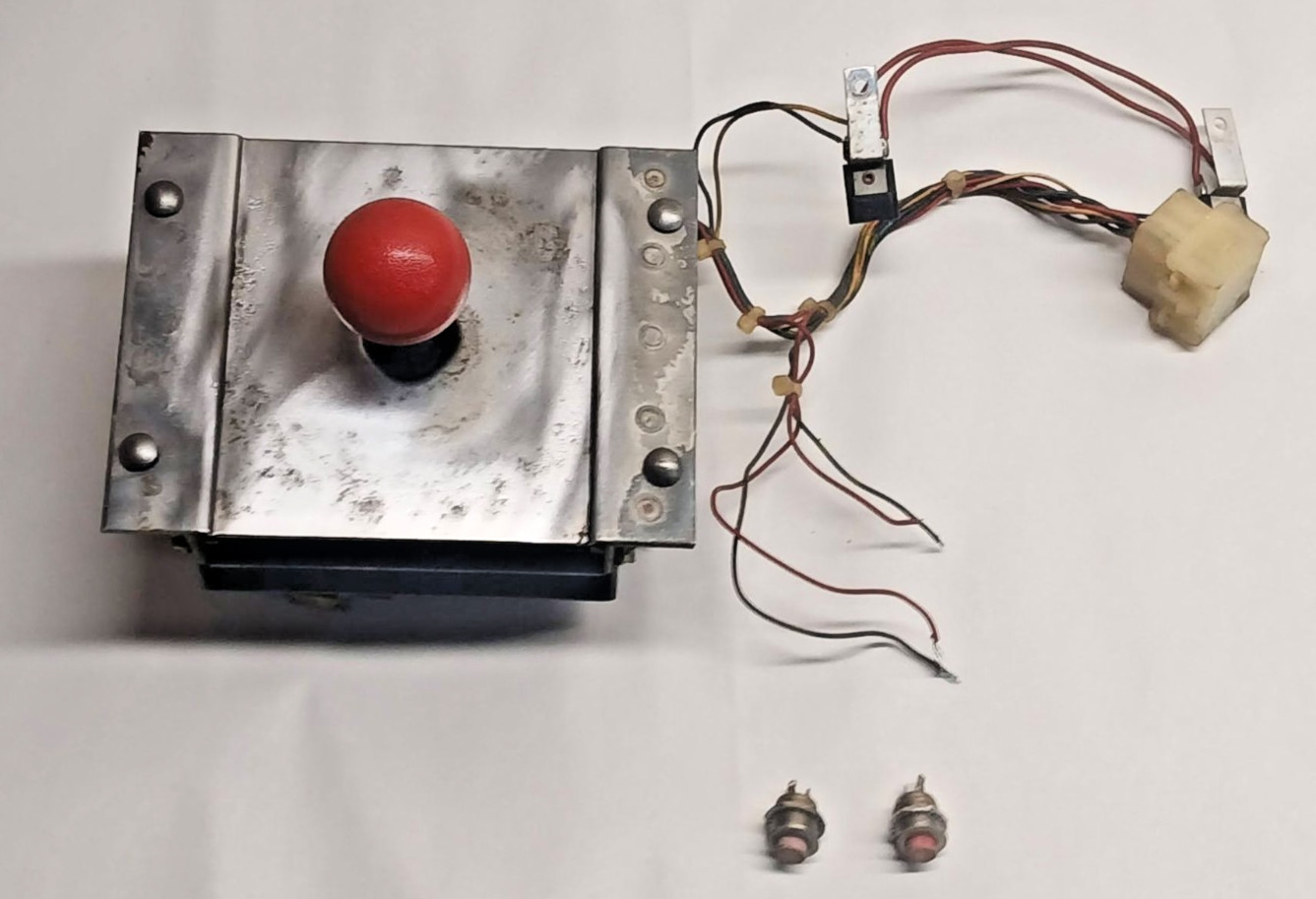 VINTAGE BALLY MIDWAY 4-WAY JOYSTICK *MS. PAC-MAN* TESTED WORKING