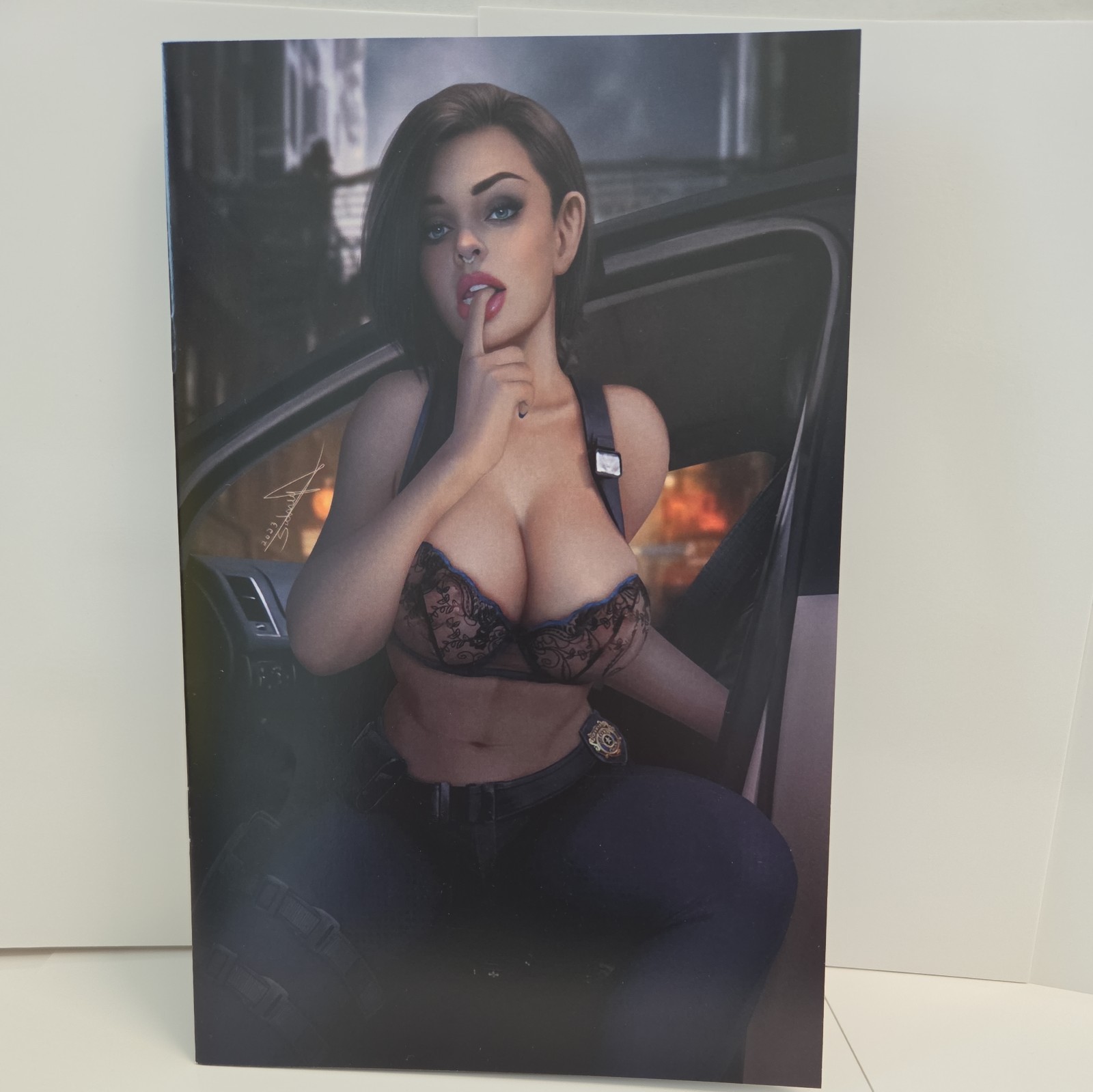RESIDENT EVIL JILL VALENTINE - COOL COMICS HORROR GALLERY EXCL..SIDNEY AUGUSTO🔥