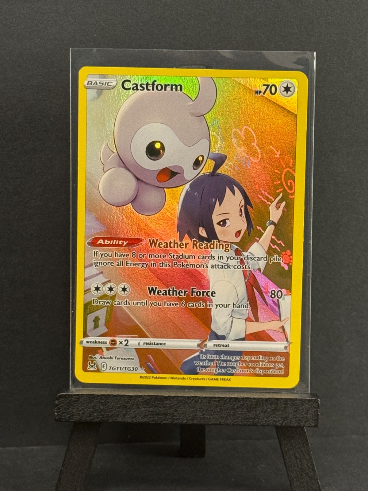 Castform  NM+  TG11/TG30 Lost Origin Training Gallery Same Day Shipping