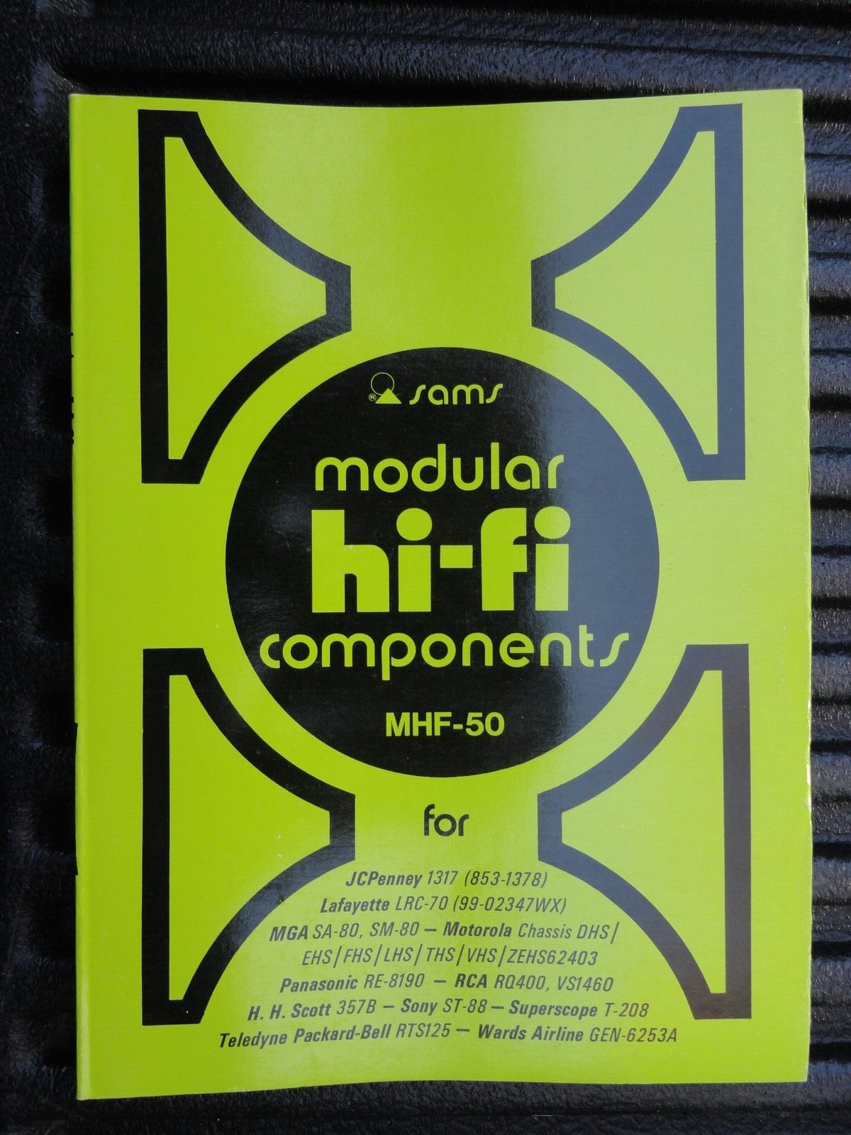 Original Sams Photofact HI-FI Series Service Repair Manual Book MHF-50
