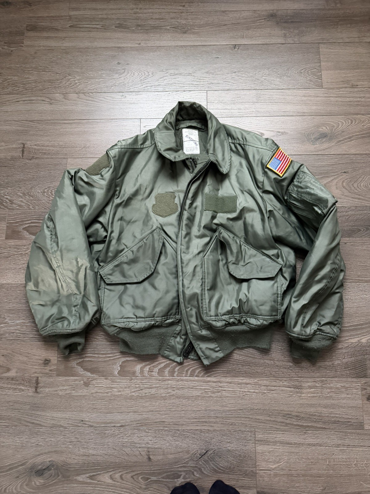 Vintage CWU-45/P COLD WEATHER FLYERS JACKET -  MENS SIZE Large