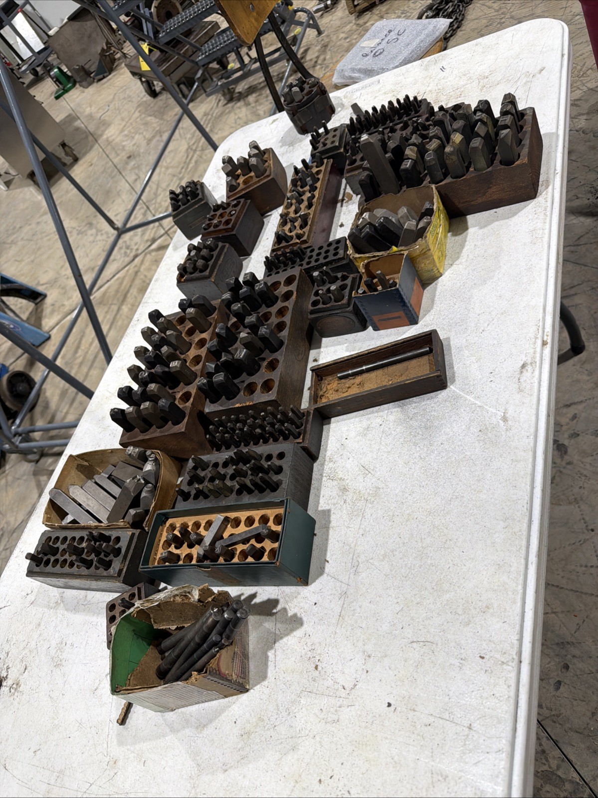 large lot of metal letter stamps. Number Stamps. 1/2” Stamps 1/8” Stamps Vintage large lot of metal letter stamps. Number Stamps. 1/2” Stamps 1/8” Stamps Vintage