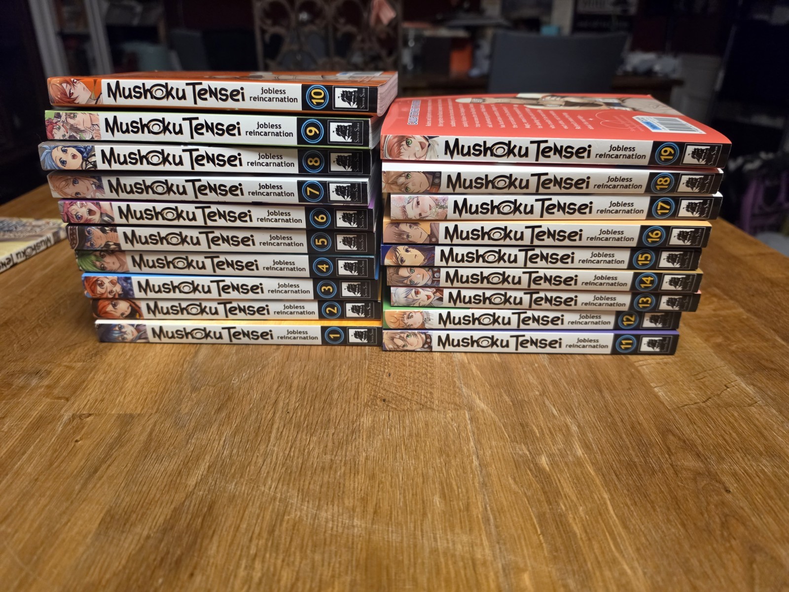 Seven Seas Manga Mushoku Tensei Jobless Reincarnation Vol. 1 - 19 English
