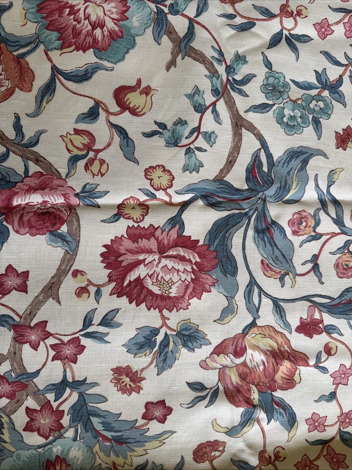 NEW Vintage Laura Ashley Fabric - Caroline Fabric 220” x 48” (560cm x 120cm)