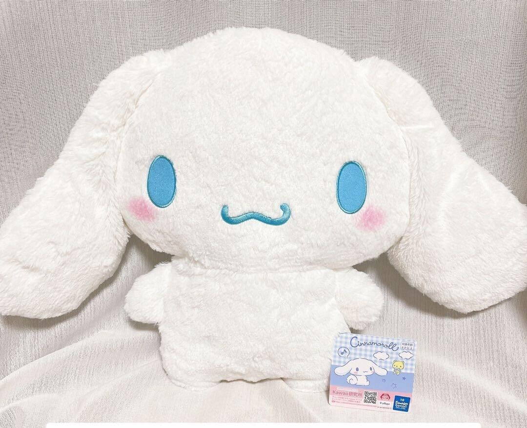 Cinnamoroll Kutakko Friends BIG Plush Fluffy Doll 40cm Sanrio Furyu