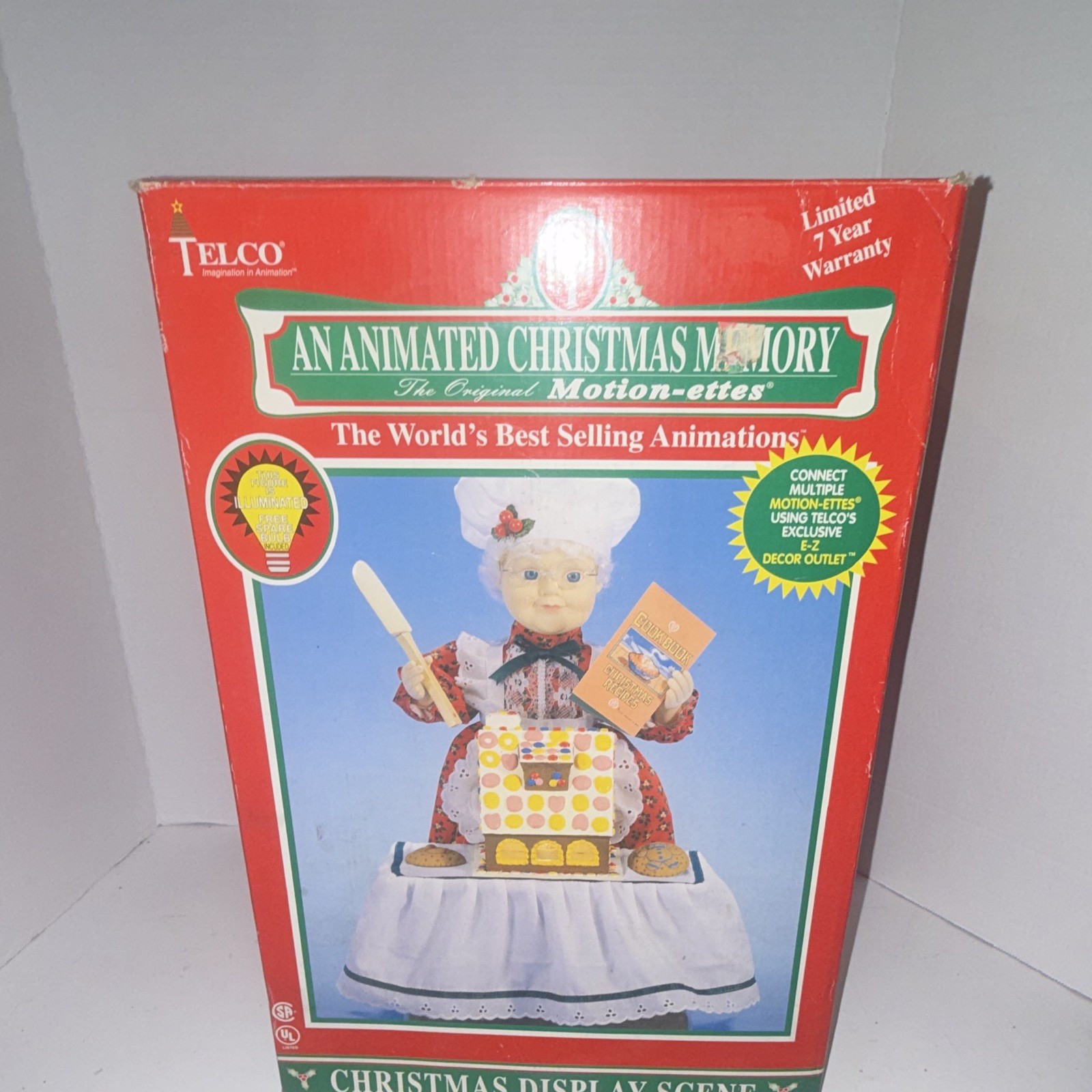 Telco Vintage Animated Christmas Memory The Orginal Motionettes Tested Works