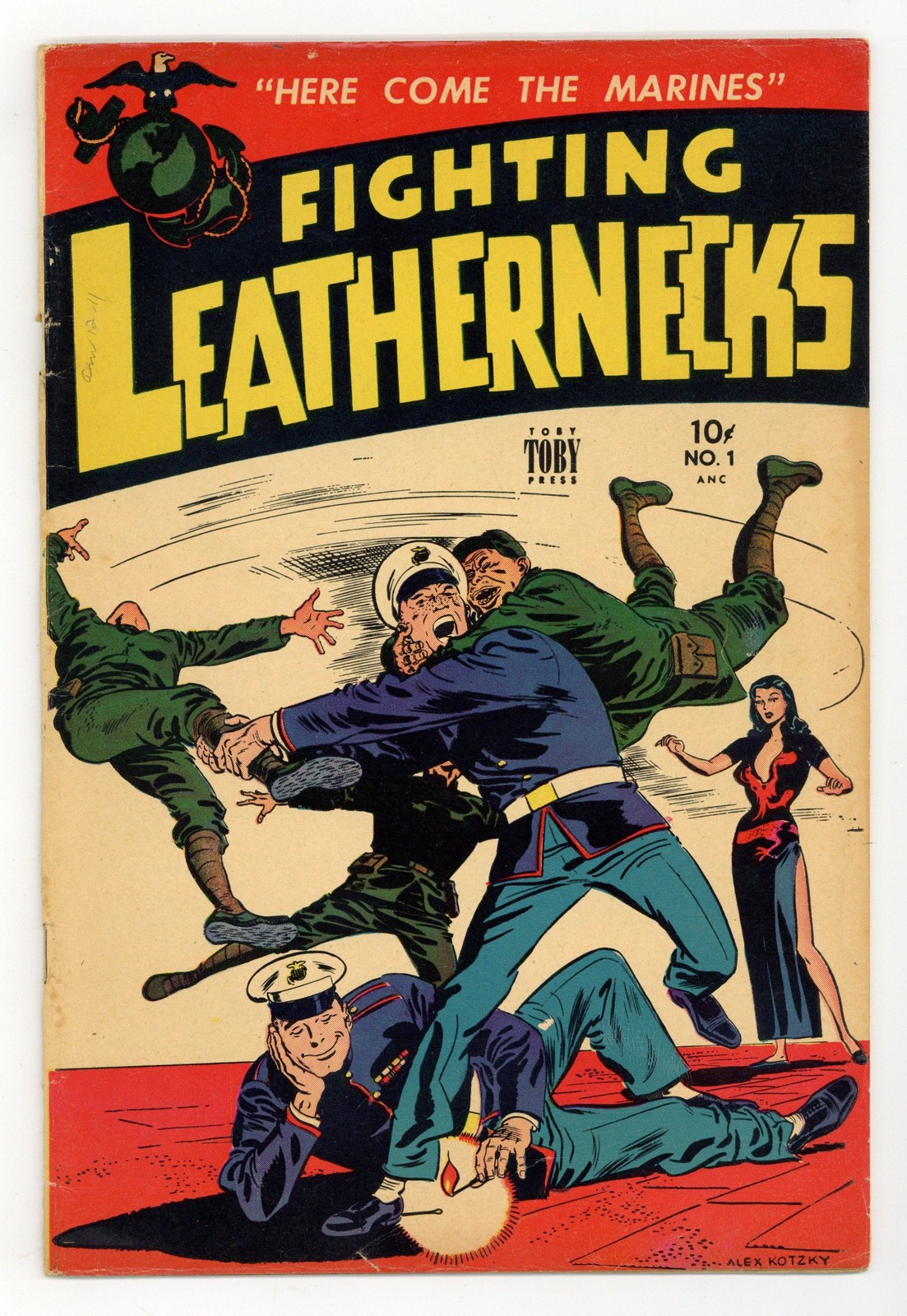 Fighting Leathernecks #1 VG 4.0 1952