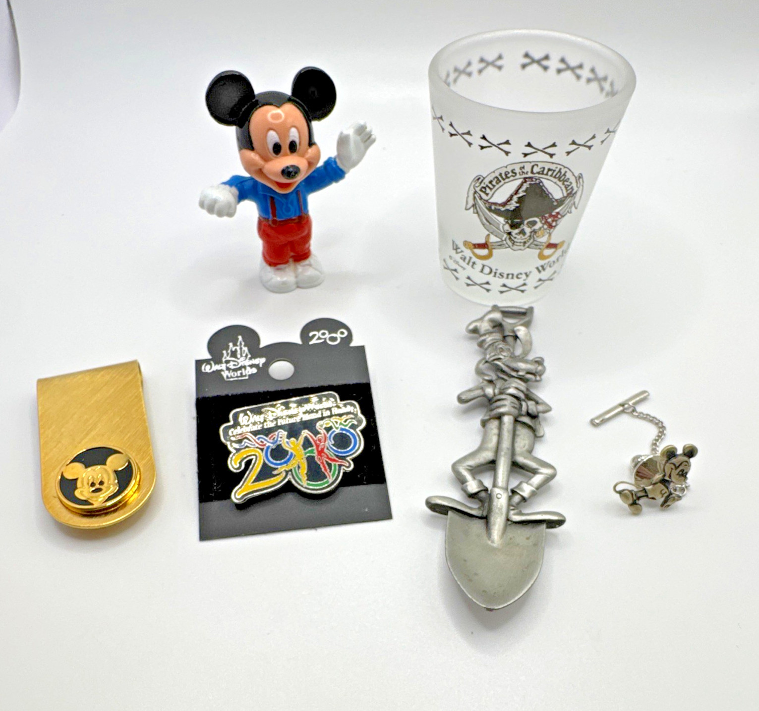 Vintage Walt Disney World Memorabilia Lot Mickey Mouse Goofy Pewter Shovel Spoon Vintage Walt Disney World Memorabilia Lot Mickey Mouse Goofy Pewter Shovel Spoon