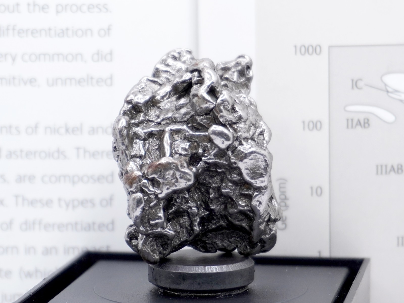Campo del Cielo Meteorite,Certified iron meteorite in Display Box