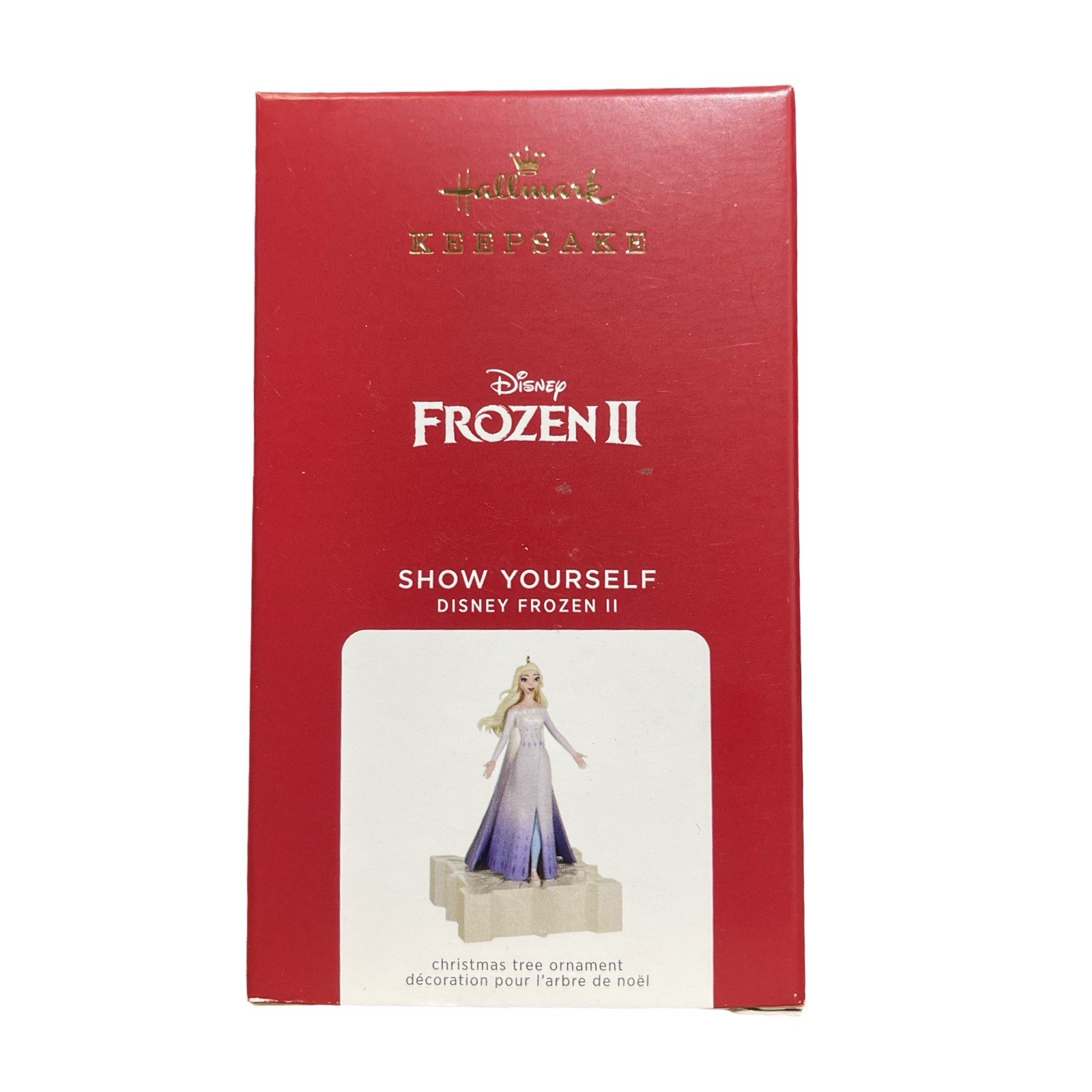 2021 Hallmark Show Yourself Ornament - Disney Frozen 2 - Elsa  - Olaf - Anna
