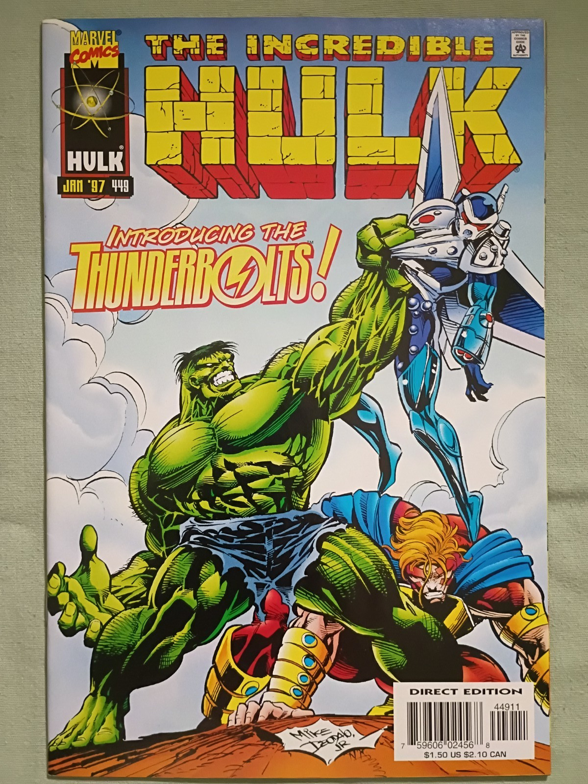 The Incredible Hulk #449 (Marvel Comics January 1997)