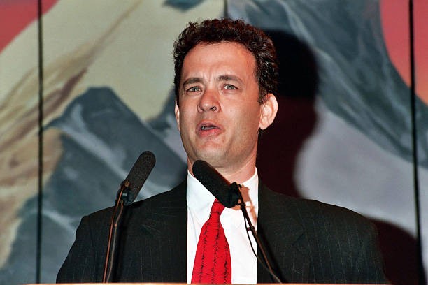 Tom Hanks during 1994 ShoWest in Las Vegas Nevada United States Old Photo 4