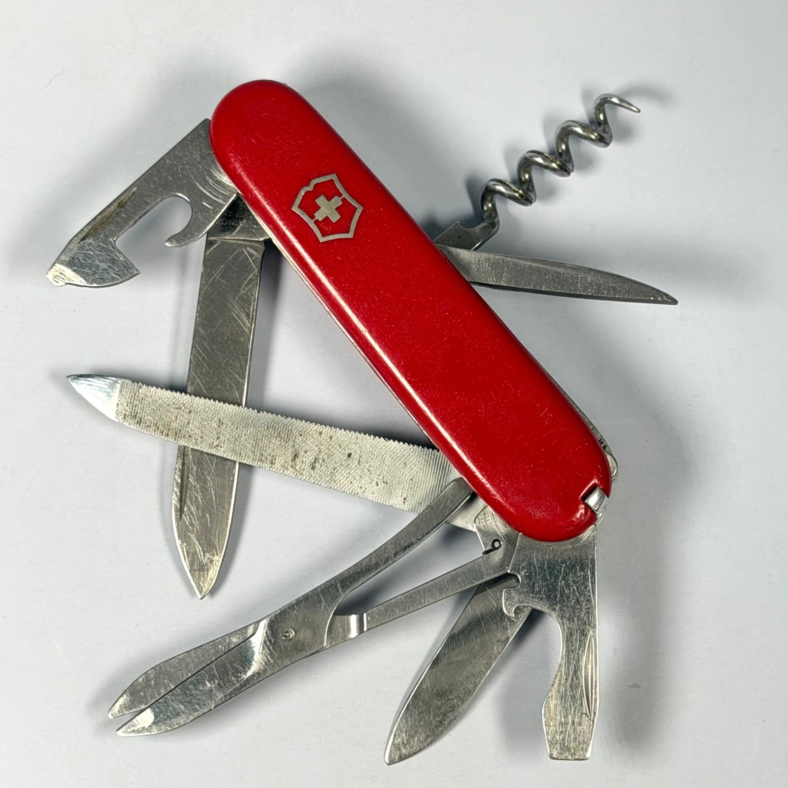 Vintage Victorinox Mountaineer Swiss Army Knife Metal Tweezers – Pre-1986