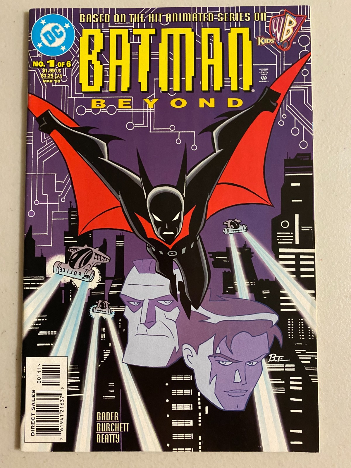 Batman Beyond #1 DC 1st Series (8.0 VF) (1999)