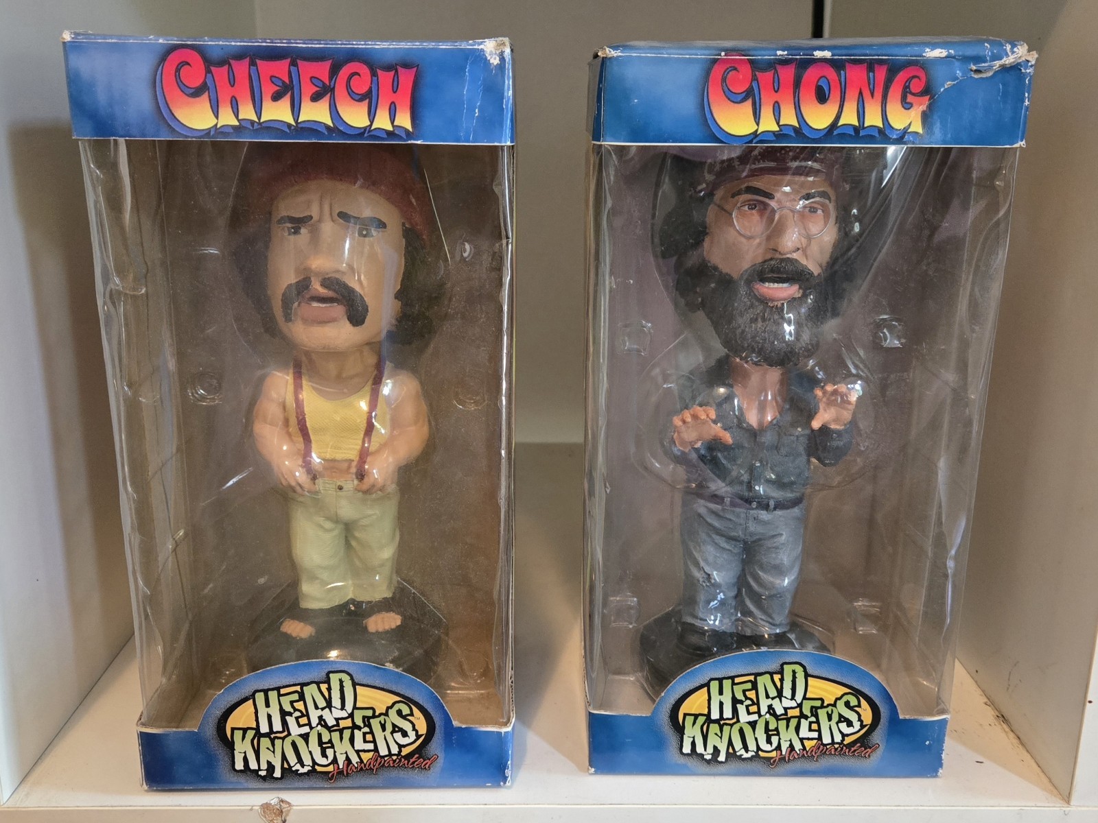 Vintage NECA Head Knockers CHEECH & CHONG 