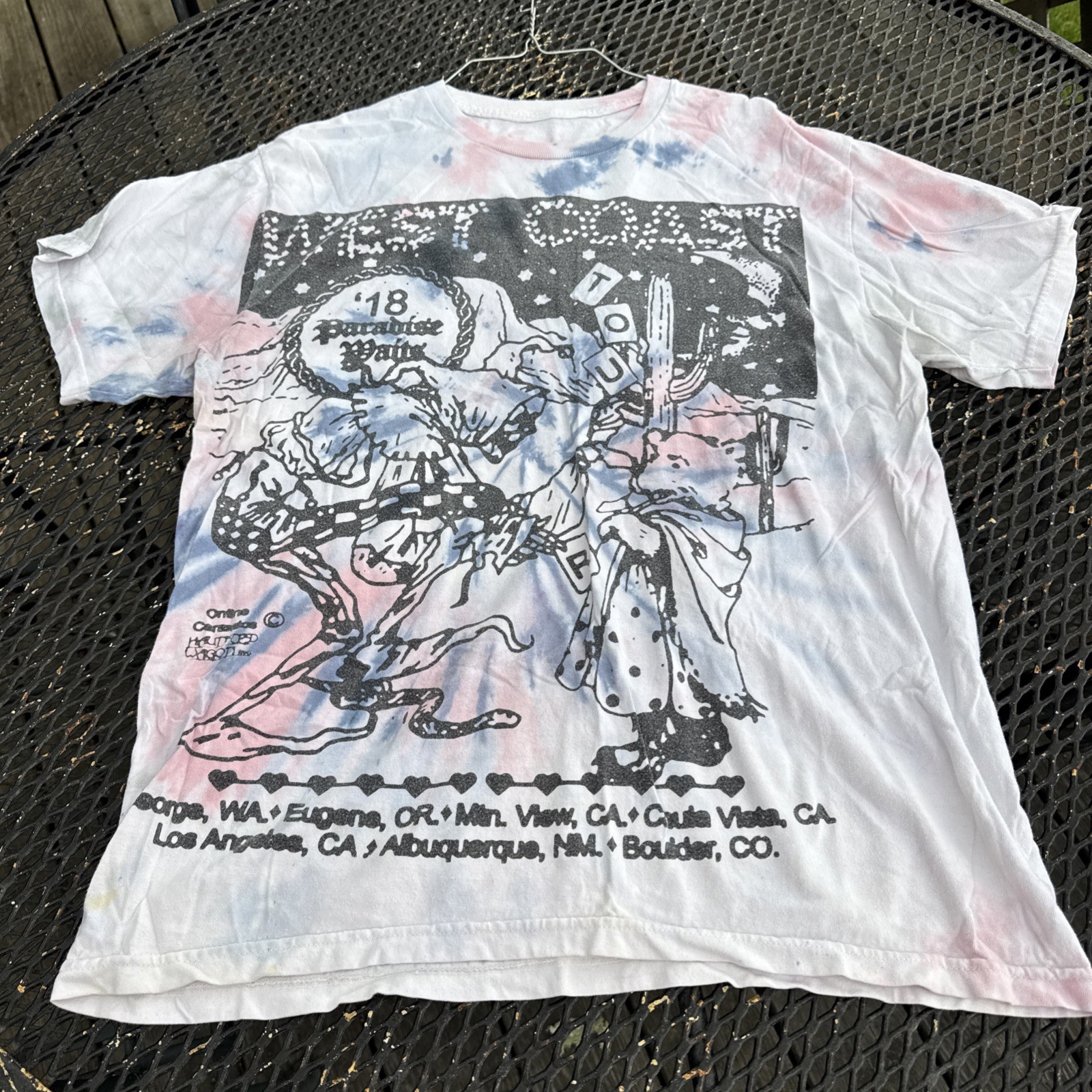 Dead & Company-Paradise Waits 2018 LOT Concert T-Shirt-Men\'s Size ? MINT-UNUSED