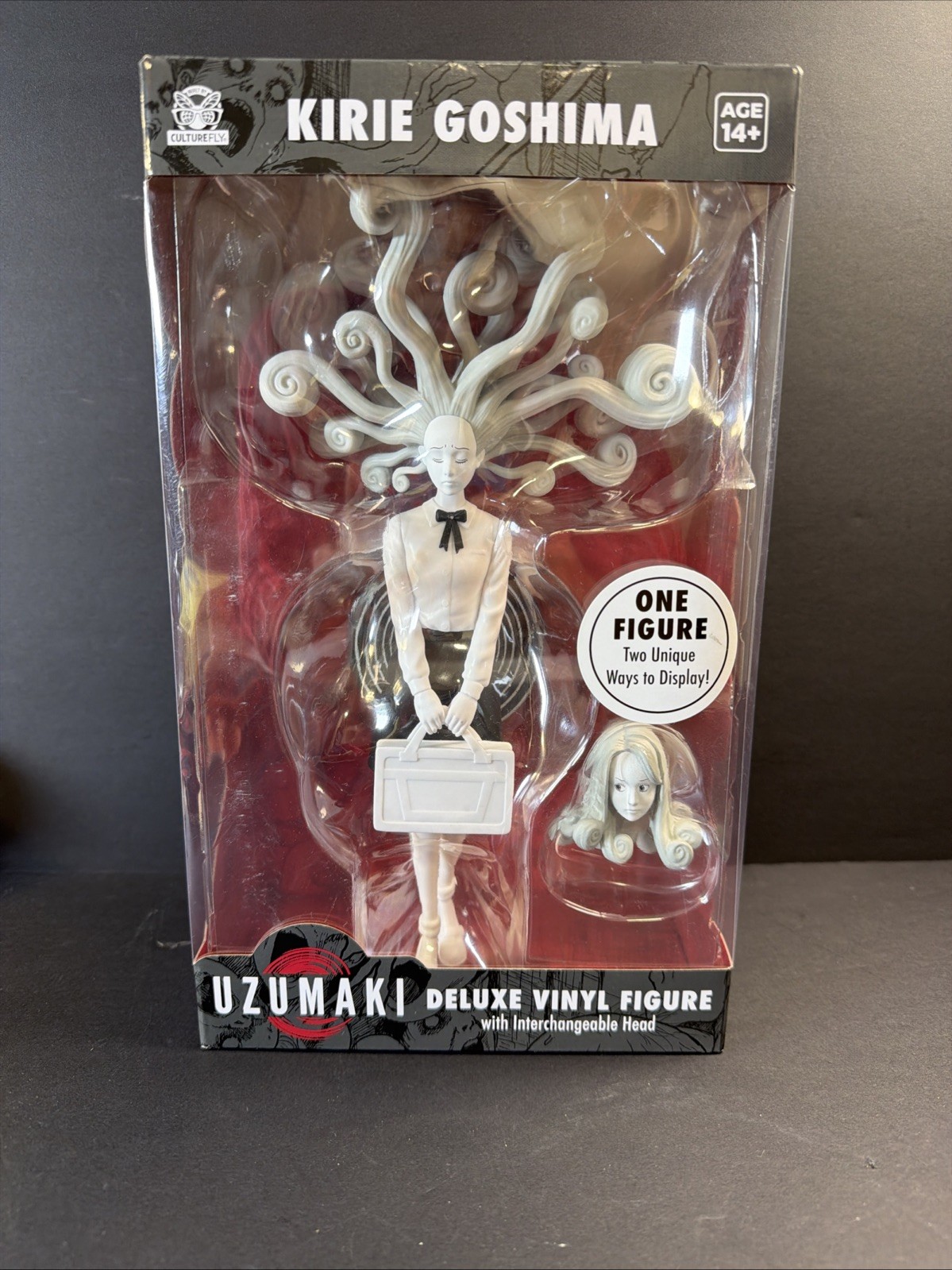 UZUMAKI Kirie Goshima Deluxe Vinyl Figure CultureFly Junji Ito Anime New