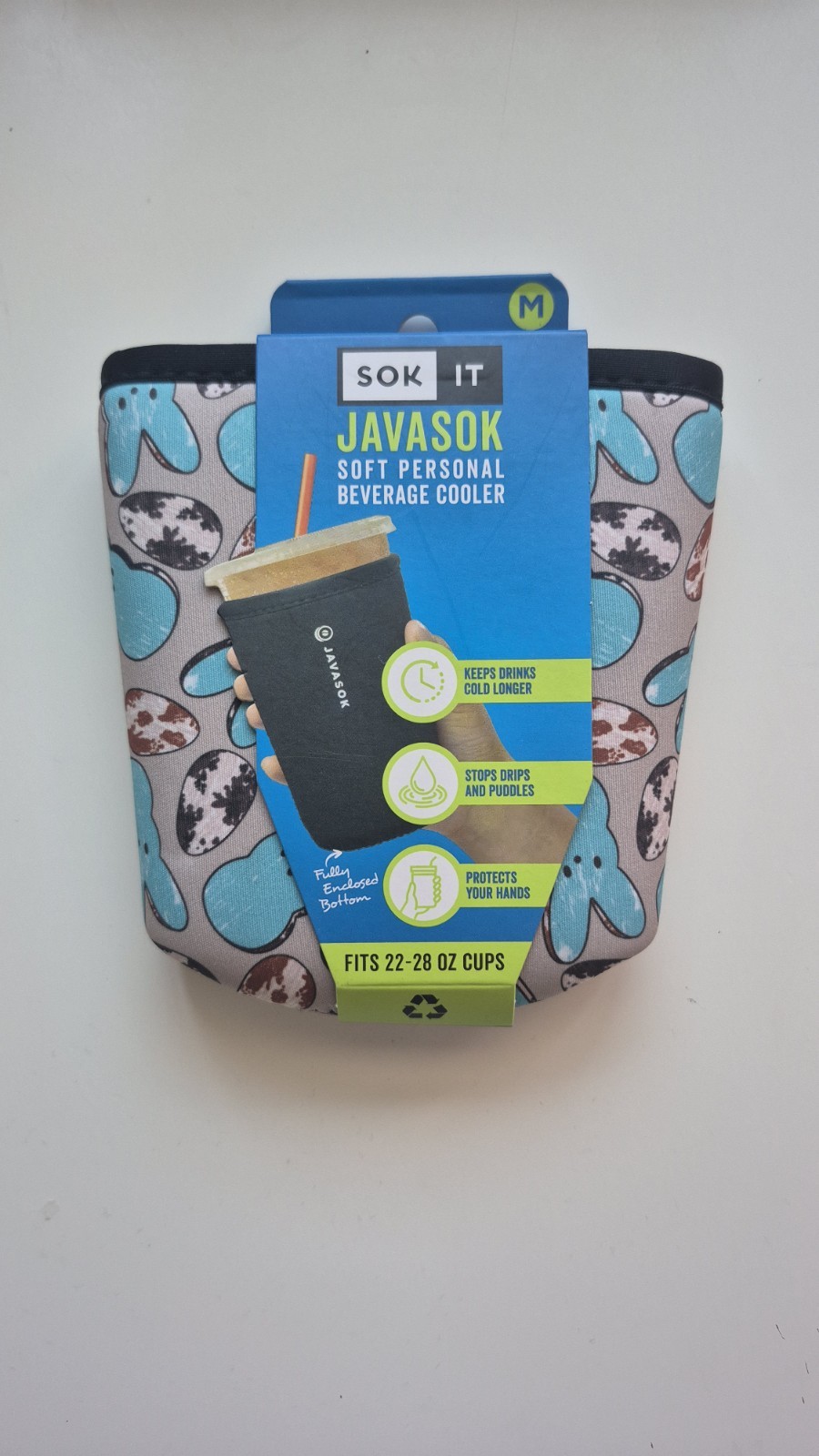 New Sok It Javasok Koozie Size; Medium