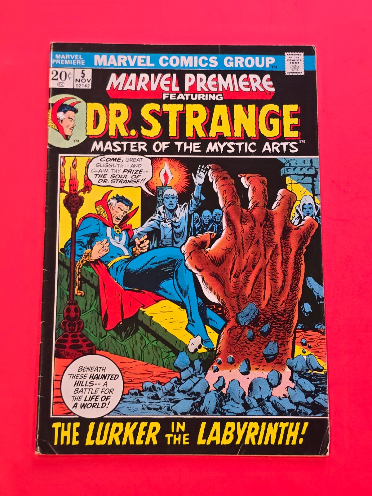 Marvel Premiere #5 1972 Marvel Doctor Strange Mike Ploog Gardner Fox
