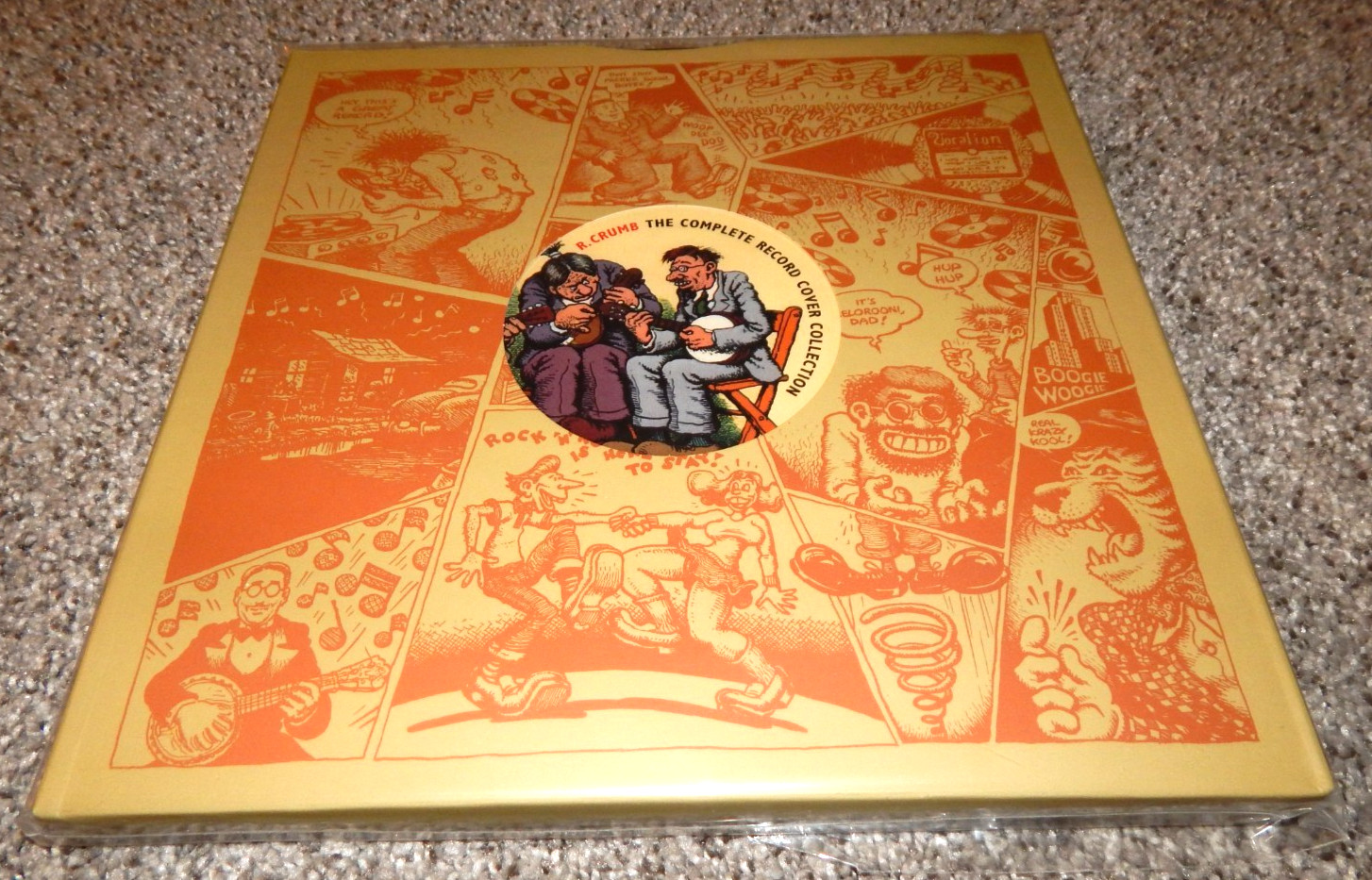 R CRUMB\'S THE COMPLETE RECORD COLLECTION OUT OF PRINT MINT CONDITION RARE HC
