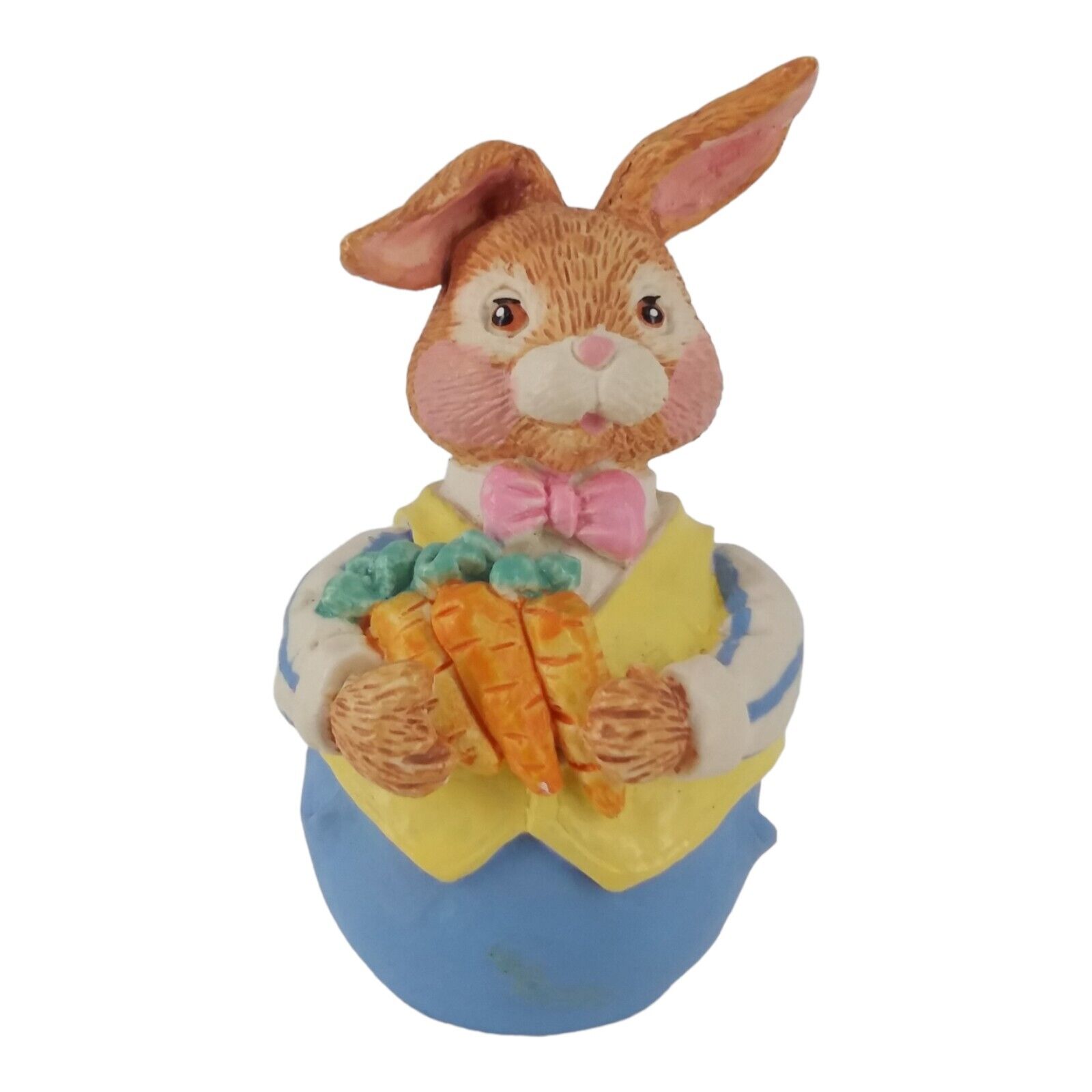 Vintage 1992 Wangs Easter Bunny Rabbit Figurine