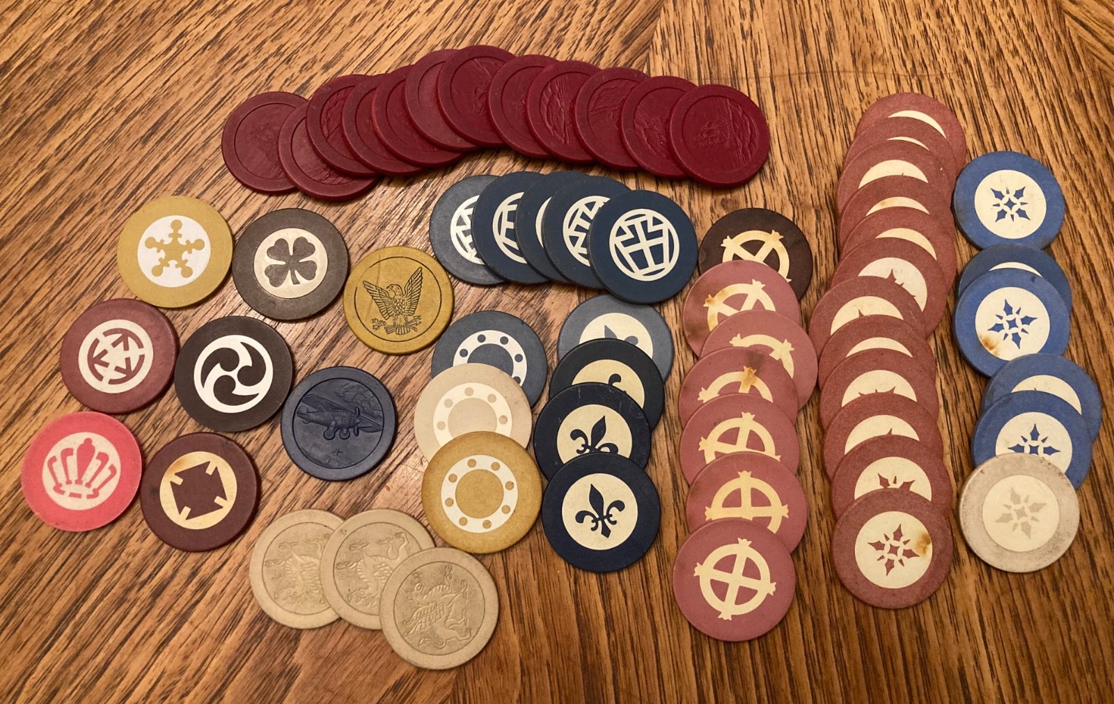 Vintage Poker Chips