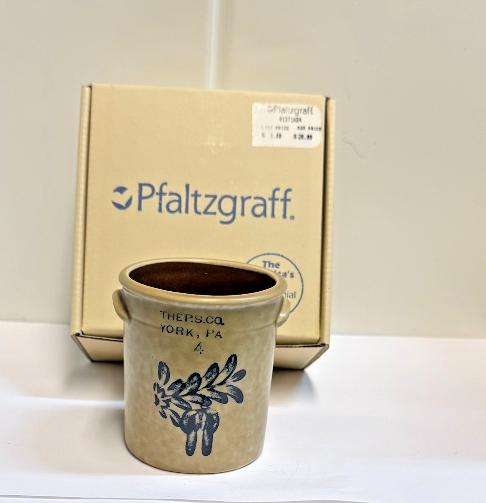 PFALTZGRAFF FOLK ART 2004 BICENTENNIAL CROCK IN BOX STONEWARE EXCELLENT COND PFALTZGRAFF FOLK ART 2004 BICENTENNIAL CROCK IN BOX STONEWARE EXCELLENT COND