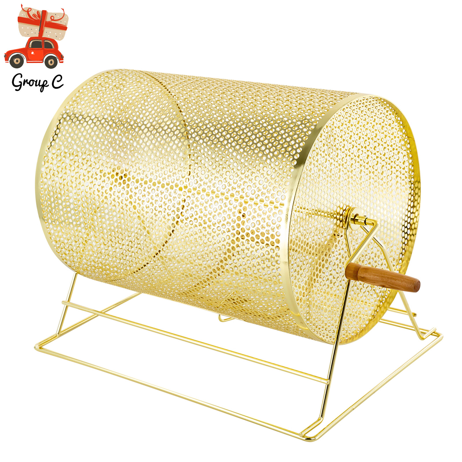 Large Raffle Ticket Drum Lottery Cage Holds 5000 Ticket /200-300 Ping-pong Balls