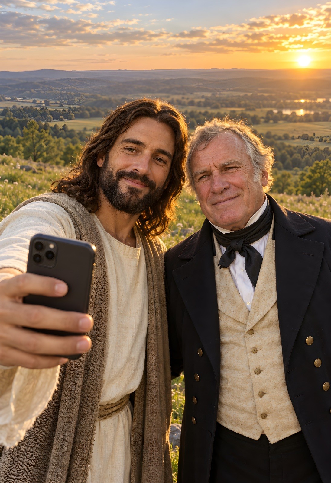 Jesus Selfie with Zachary Taylor 13\