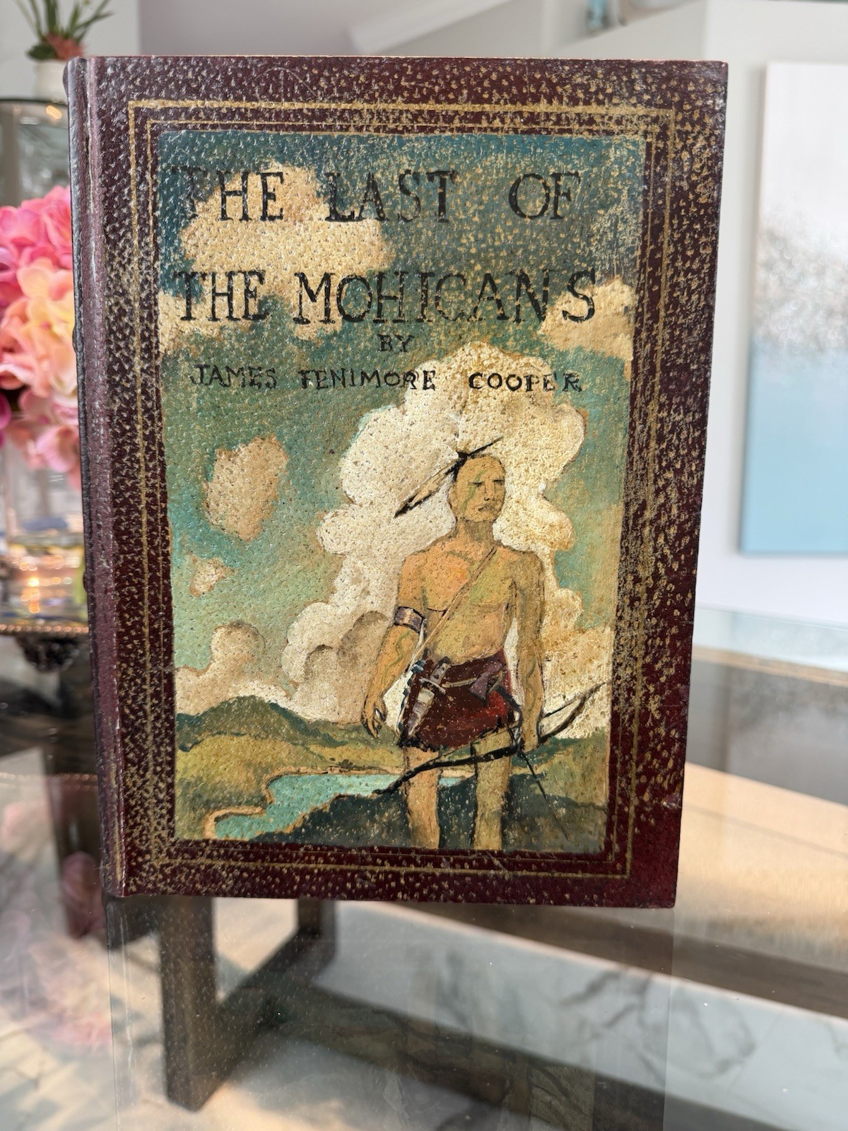 The Last Of The Mohicans Book Box Vintage - Style Decorative Store Container.