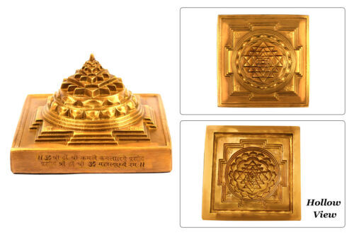 Meru Shri Yantra Maha Meru Hollow In Center Bring Positive Energy in Home