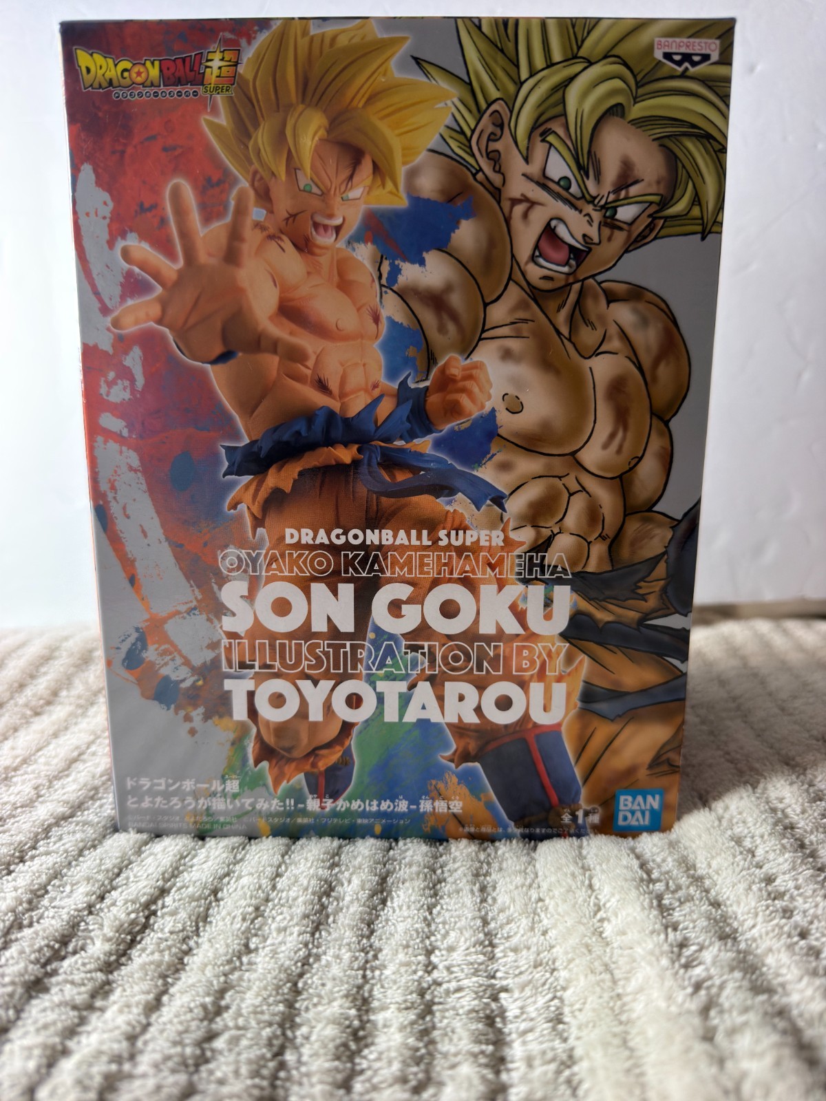 Banpresto Bandai Dragon Ball Super Son Goku Toyotarou Oyako Kamehameha Figure