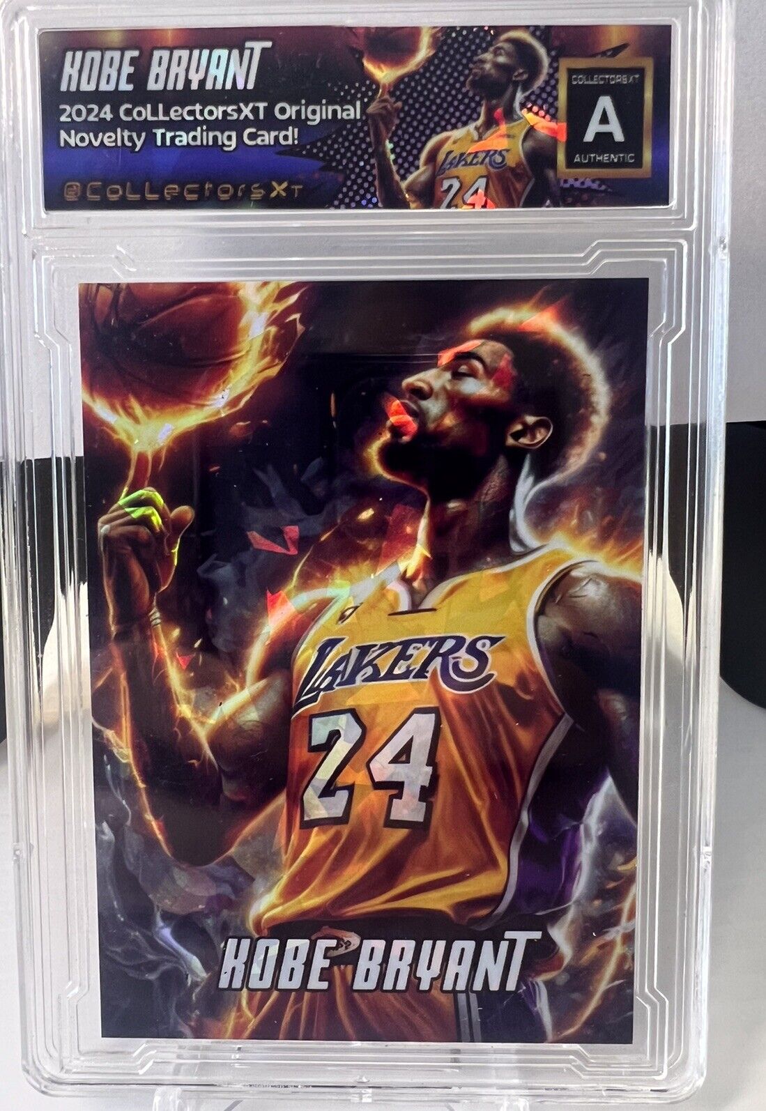 Kobe Bryant Tribute Refractor Custom Card Limited Edition- Make Reasonable Offer