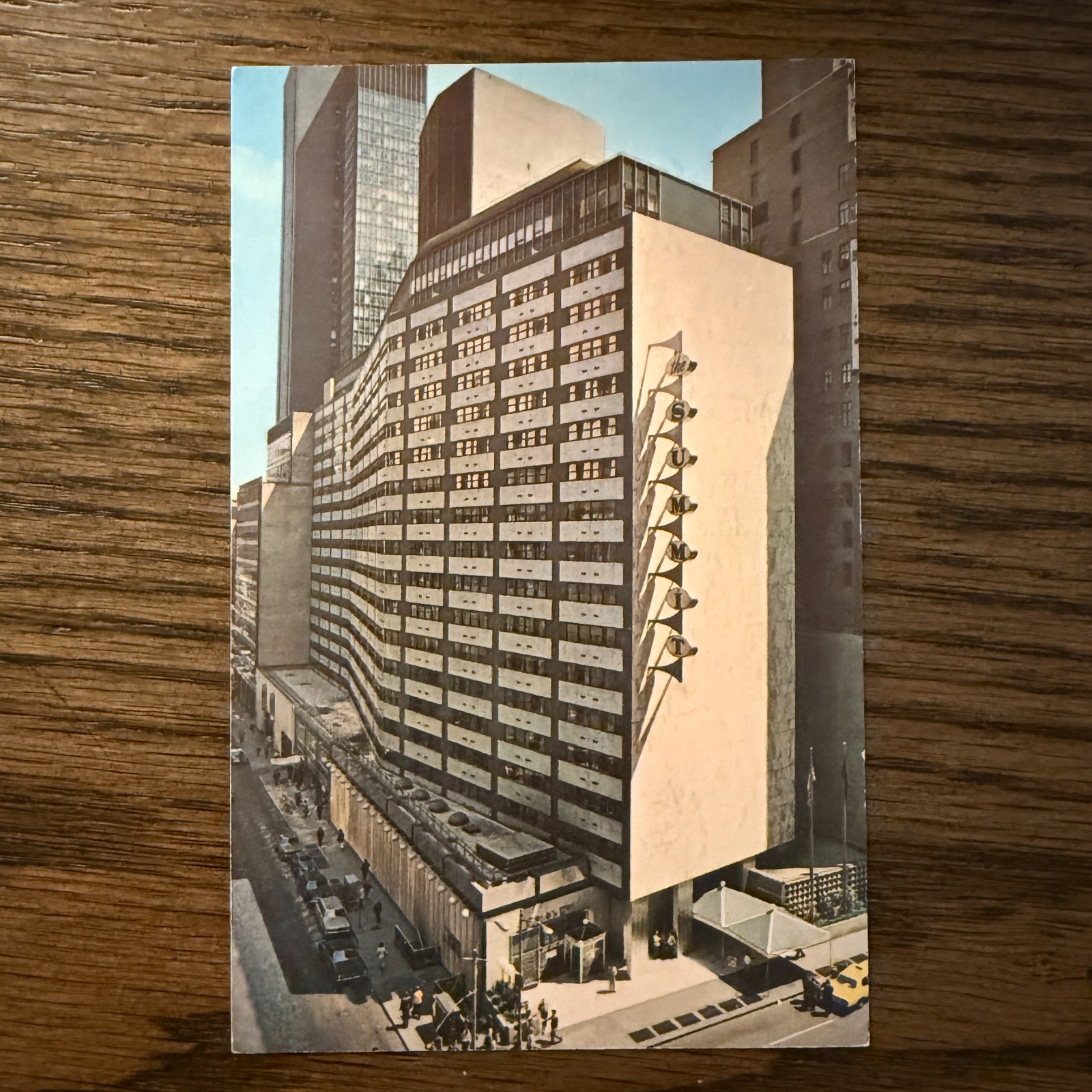POSTCARD The Summit of New York Hotel c1960\'s