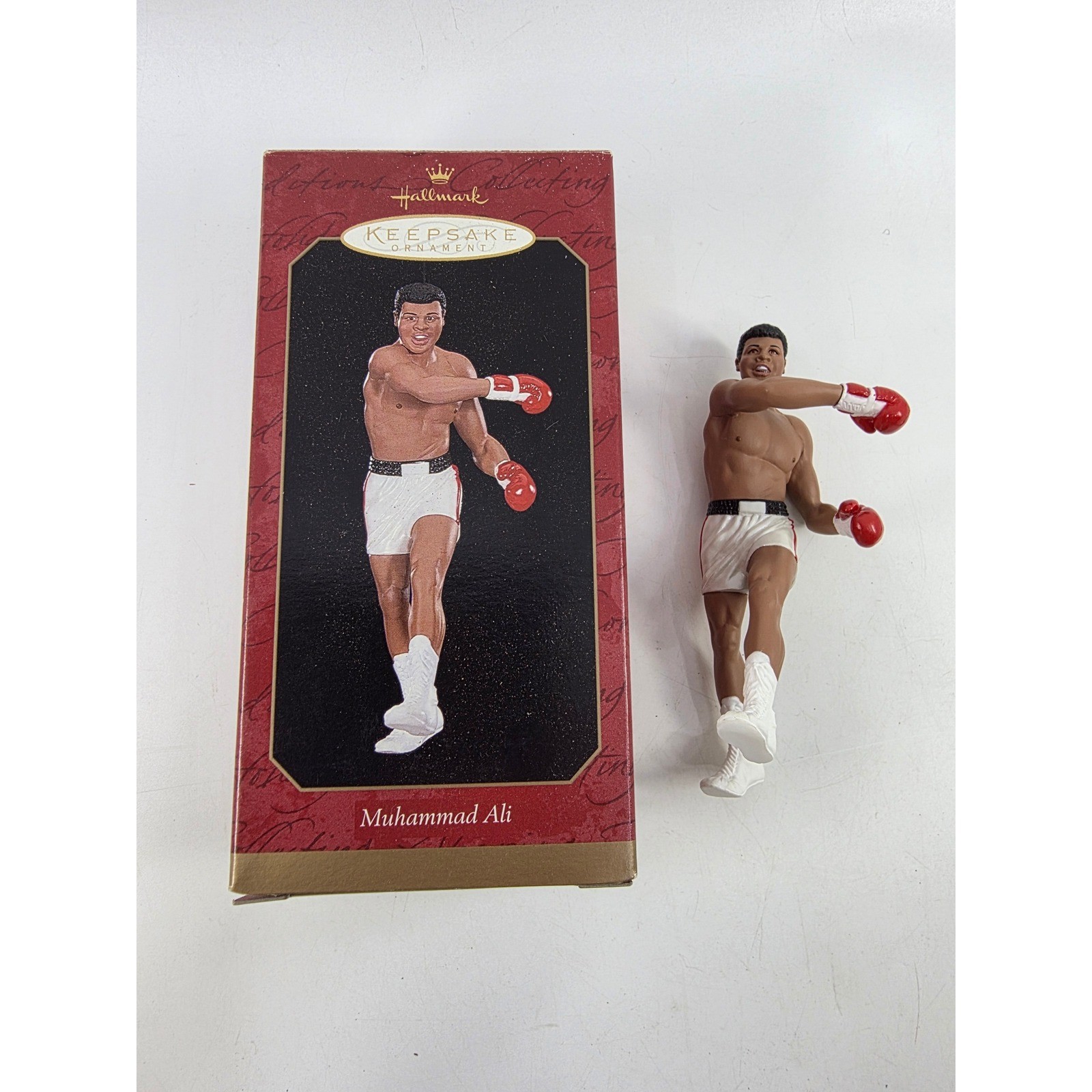 Hallmark Keepsake 1999 Muhammad Ali Boxing Ornament Traditions Collection Boxed