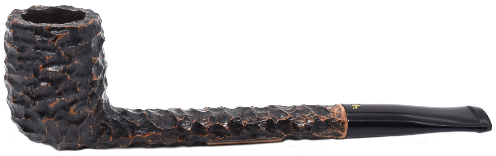 Peterson Aran Rusticated Finish Medium Canadian / Lumberman Briar Pipe (264)