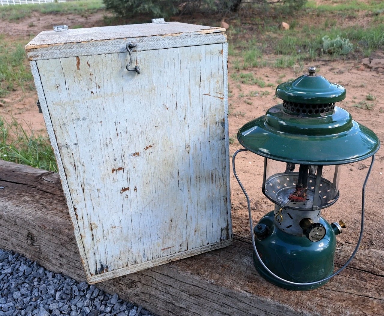 Vintage 1955 Coleman Lantern W/Box Good Condition See Photos