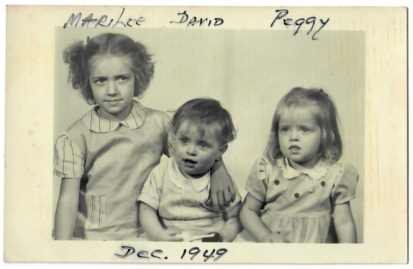 Vintage Real Photo Postcard Children December 1949 RPPC Divided Back Vintage Real Photo Postcard Children December 1949 RPPC Divided Back