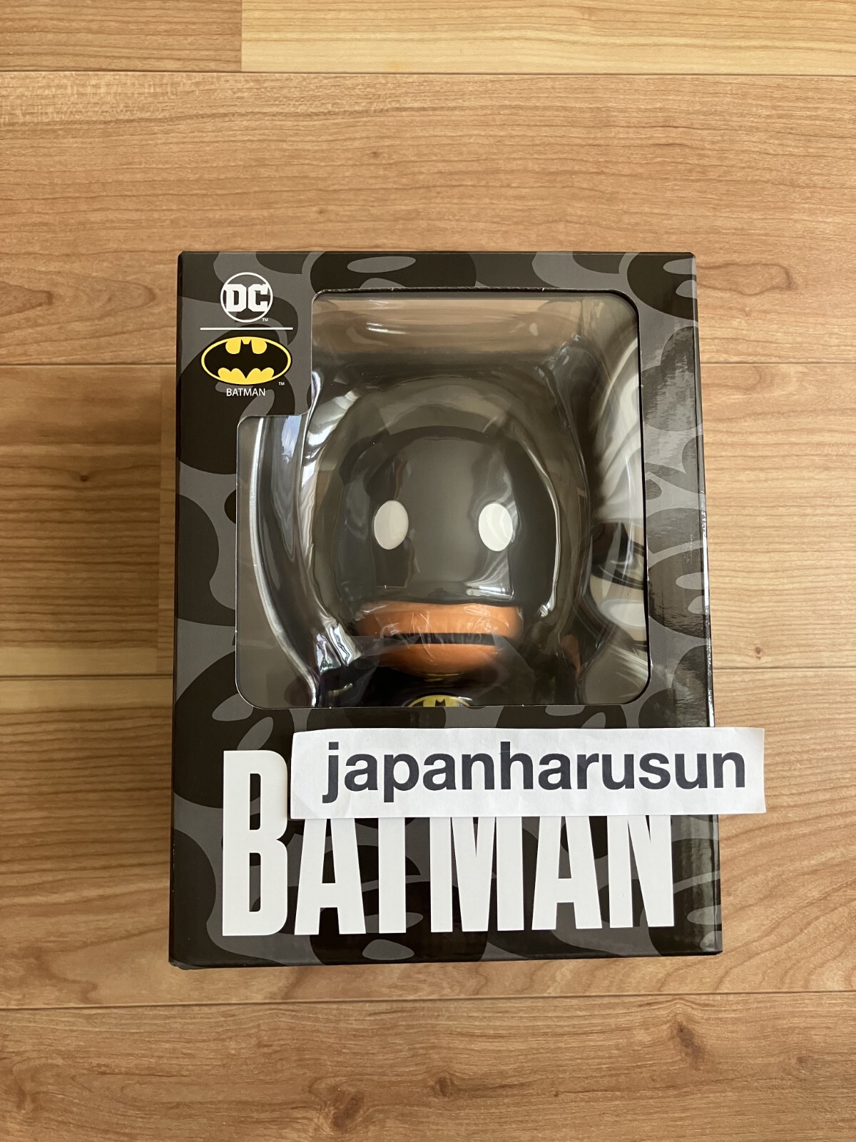 MEDICOM TOY VCD BABY MILO BATMAN Ver. A BATHING APE BAPE Figure H190mm JAPAN