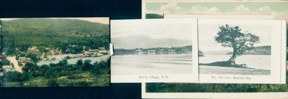 Leporello Postcard Weirs Beach Laconia New Hampshire USA, Lake... - 4170842