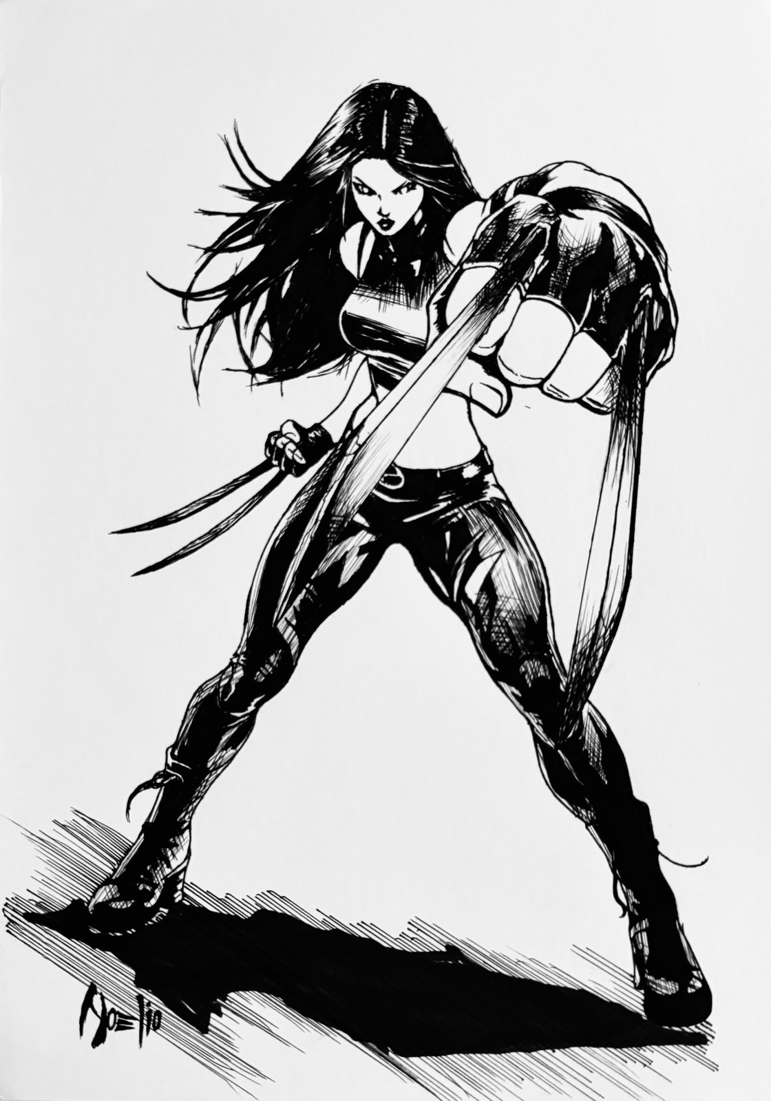 X-Men '97: Jean Grey - 9x12 Full Color Noelio Original Art COA - NOT a Print X-Men '97: Jean Grey - 9x12 Full Color Noelio Original Art COA - NOT a Print